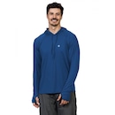 Camiseta Manga Longa com Capuz Extreme UV e Encaixe de Dedo New Dry - Masculina - Foto 3