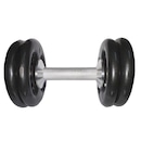 Dumbbell Ibj Plastificado - 20Kg - Foto 1