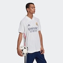 Camisa Real Madrid I 20/21 adidas Authentic - Masculina - Foto 7