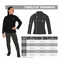 Blusão Muvin Fleece Solid Ls/Zm - Feminino - Foto 4