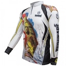 Camiseta Manga Longa de Pesca King Brasil Tucunaré - Masculina - Foto 3