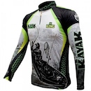 Camiseta Manga Longa de Pesca King Brasil Sublimada Kayak - Masculina - Foto 3