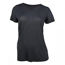 Camiseta Alto Giro Poliamida Sheer Alongada - Feminina - Foto 1