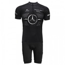 Conjunto de Ciclismo Befast Mercedez-Benz com Bermuda e Camisa - Masculino - Foto 1