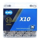 Corrente para Bicicleta KMC X-10 10V 116L - Foto 1