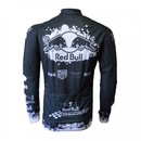Camisa de Ciclismo Manga Longa Pro Tour Red Bull Black-3G - Masculina - Foto 2