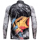 Camiseta Manga Longa de Pesca King Brasil Tucunaré Sublimada - Masculina - Foto 2