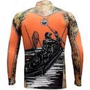 Camiseta Manga Longa de Pesca King Brasil Sublimada Kayak Kff639 - Masculino - Foto 2