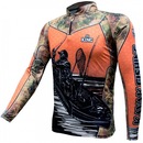 Camiseta Manga Longa de Pesca King Brasil Sublimada Kayak Kff639 - Masculino - Foto 3