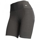 Shorts Alto Giro Meia Coxa - Feminino - Foto 1