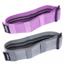 Kit de Elásticos Extensores Hip Band Yangfit Ajustável - 2 Intensidades - Foto 1