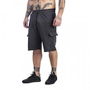 Bermuda de Moletom Overtraining Cargo - Masculina - Foto 2