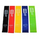 Kit MBFit: Mini Bands Funcional Faixa Elástica Thera Band - 5 Intensidades - Foto 4