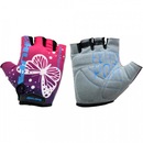 Luva Ciclismo HUPI Eco Dedo Curto Butterfly - Adulto - Foto 1