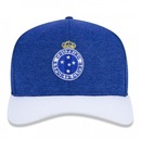 Boné Aba Curva New Era 9Fifty Futebol Cruzeiro - Stretch Snap - Adulto - Foto 2