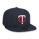 Boné Aba Reta New Era 59fifty MLB Minnesota Twins Game Cap - Fechado - Adulto - Foto 3