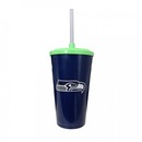 Copo Suco NFL Calderetta Seattle Seahawks - 500ml - Foto 1