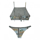 Biquini Alto Giro Poliéster Sensitive Halter Top - Adulto - Foto 2