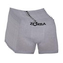 Kit de Cuecas Boxer Zorba Sem Costura 781 - 10 Unidades - Adulto - Foto 1