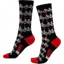 Meias para Ciclismo Hupi Love Bike - 36 a 42 - Adulto - Foto 1
