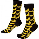 Meia HUPI Cano Médio Banana - Unissex - Foto 1