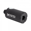 Silenciador Tracer Airsoft Feasso F-XT301 MK2 Compacto Xcortech em Alumínio - Foto 2