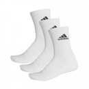 Meia Treino adidas Cushioned Crew - 3 Pares - Adulto - Foto 1