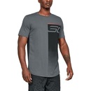 Camiseta Under Armour SC30 Logo Fade Away - Masculina - Foto 3