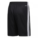 Bermuda adidas Malha 3 Listras - Masculina - Foto 4