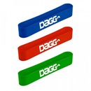 KitMini Band Dagg Pro Faixa Elástica - 3 Unidades + Corda de Pular Running - Foto 2