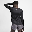 Camiseta Manga Longa Nike Miler - Feminina - Foto 3