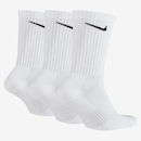 Meias Cano Alto Nike Everyday Cushion Crew - 3 Pares - Foto 3