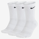 Meias Cano Alto Nike Everyday Cushion Crew - 3 Pares - Foto 1