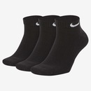 Kit de Meias Nike Everyday Cushion Cano Baixo com 3 Pares - Adulto - Foto 1