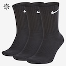 Meias Cano Alto Nike Everyday Cushion Crew - 3 Pares - Foto 1