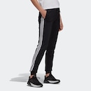 Calça adidas Essentials Single Jersey 3-Stripes - Feminina - Foto 3