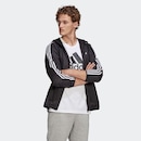 Jaqueta Corta-Vento adidas Primegreen Essentials 3-Stripes - Masculina - Foto 4