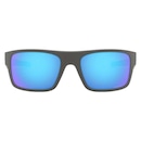 Óculos de Sol Oakley Drop Point Matte Dark W Prizm Sapphire Polarized - Unissex - Foto 3