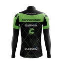 Camisa de Ciclismo Manga Longa Pro Tour Garmin Cannondale - Masculina - Foto 2