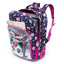 Kit Mochila de Rodinha - 20L + Estojo Spector Unicórnio - Infantil - Foto 5