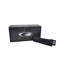 Óculos de Sol Oakley Double Edge Matte Black Lente Dark Grey - Unissex - Foto 5