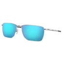 Óculos de Sol Unissex Oakley Ejector Satin Chrome Lente Prizm - Foto 1