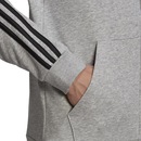 Jaqueta de Moletom com Capuz adidas Essentials 3S - Masculina - Foto 2