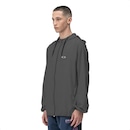 Jaqueta Corta-Vento com Capuz Oakley Windbreaker - Masculina - Foto 3