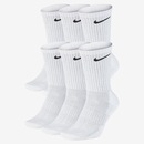Kit de Meias Cano Alto Nike Everyday Cushioned - 6 Pares - Foto 1