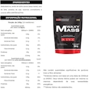 Kit Waxy Mass Bodybuilders - Chocolate - 3kg + Six Pote - Chocolate - 900g + ZMA + BCAA - 100g + Coqueteleira - Foto 2