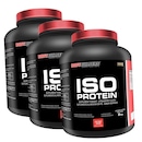 Kit 2x Whey Protein Isolado Bodybuilders Morango - 2kg + 1x Whey Protein Isolado Chocolate - 2kg - Foto 1