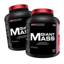 Kit 2x Giant Mass Bodybuilders Morango + Chocolate - 3kg - Foto 1