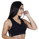 Top Orbis Fitness Detalhe Elástico Listrado nas Costas - Feminino - Foto 3