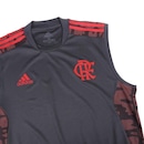 Camiseta Regata do Flamengo adidas Treino 21 - Masculina - Foto 3